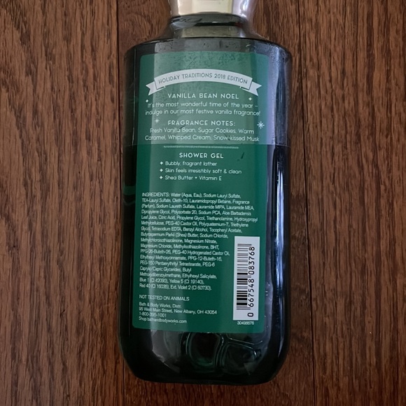NWT Vanilla Bean Noel Shower Gel - Picture 3 of 4